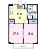 シティハイツ山本Bの間取り画像