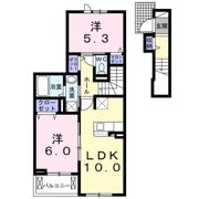 ゴールデンステージ松阪Bの間取り画像