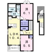 アドバンスⅠの間取り画像