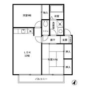 ジュネス春日の間取り画像