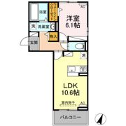 ミエル ノールの間取り画像