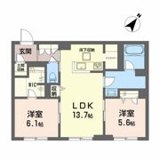 ビラ メゾンの間取り画像