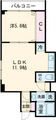 メゾンラフォーネの間取り画像