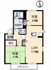 ドミール富永 A棟の間取り画像