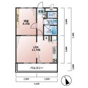 グランデ立川の間取り画像