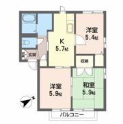アイクスコートI・Jの間取り画像