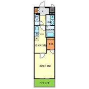 リヴェール綾堀川の間取り画像