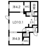 NOVA北円山(ノーヴァキタマルヤマ)の間取り画像