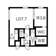 Bellissimo miyanosawa (ベリッシモミヤノサワ)の間取り画像
