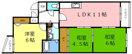 ローファス小島の間取り画像