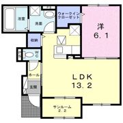 マジェスティⅡの間取り画像