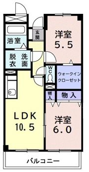 エスポワ－ルいずみ野の間取り画像