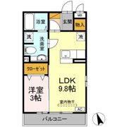 エスポワール Bの間取り画像