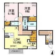 マルム Aの間取り画像