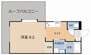 ラフィーネうすきの間取り画像