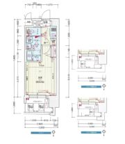 プレサンス久屋大通セントラルパークの間取り画像