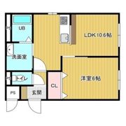 Alivio追分の間取り画像