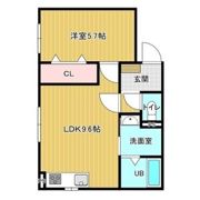Alivio追分の間取り画像