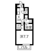 BLUE CUBE 12の間取り画像