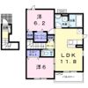 L＆C Moca Ⅰの間取り画像