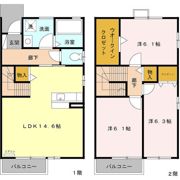 アビテⅡの間取り画像