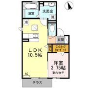 プレジールの間取り画像