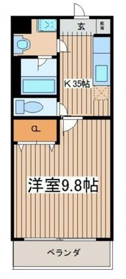 ブリジットの間取り画像