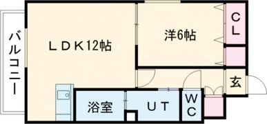 フェバリット2015千歳弐番館の間取り画像