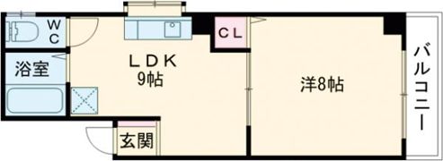 ヴェルドール住道の間取り画像