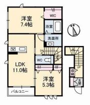 フェリぺージュの間取り画像