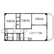 平山グランドマンションの間取り画像