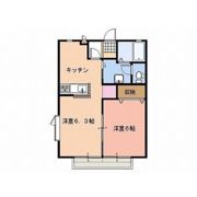 メゾンドゥルミエールG棟の間取り画像