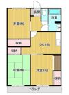 スカイコート大石町 No，1の間取り画像