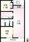 HAYASHI Act．1の間取り画像