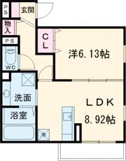 GL Plus HIGASHIYAGURAの間取り画像