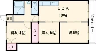 京成サンコーポ南郷台の間取り画像