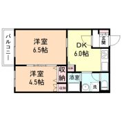 ガーデンハイツ多賀 A棟の間取り画像
