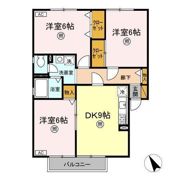 パストラル 弐番館の間取り画像