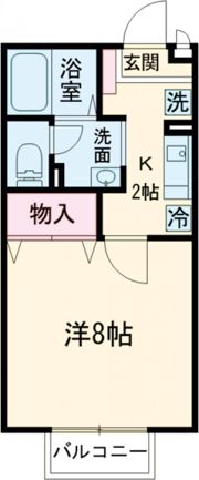 マリンコートの間取り画像