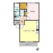 ウィルモア須屋 A棟の間取り画像