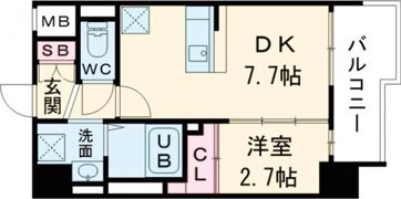 RESIDENCE花畑の間取り画像