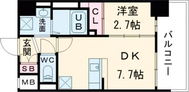 RESIDENCE花畑の間取り画像