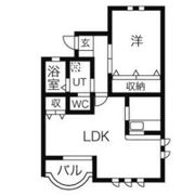 ウッドマンション和光の間取り画像