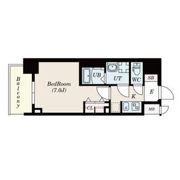 S-RESIDENCE名駅North☆フリーレントあり!申込から早期契約可能!☆の間取り画像