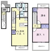 K・TエミネンスヒルズBの間取り画像