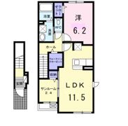 ガイア Cの間取り画像