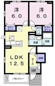 ニュアージュ Ⅰの間取り画像