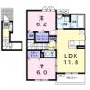 メゾンド サン ミシェルの間取り画像