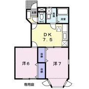 マロンハイムⅡの間取り画像