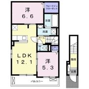 ミルアージュHの間取り画像